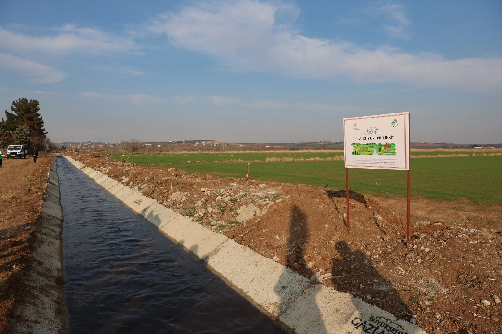 Gaziantep'te 'Cansuyum' projesi hızla ilerliyor 