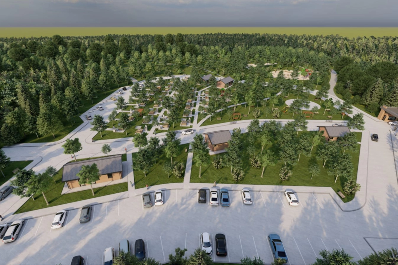 Sakarya'da 80 dönüm üzerine doğa projesi 
