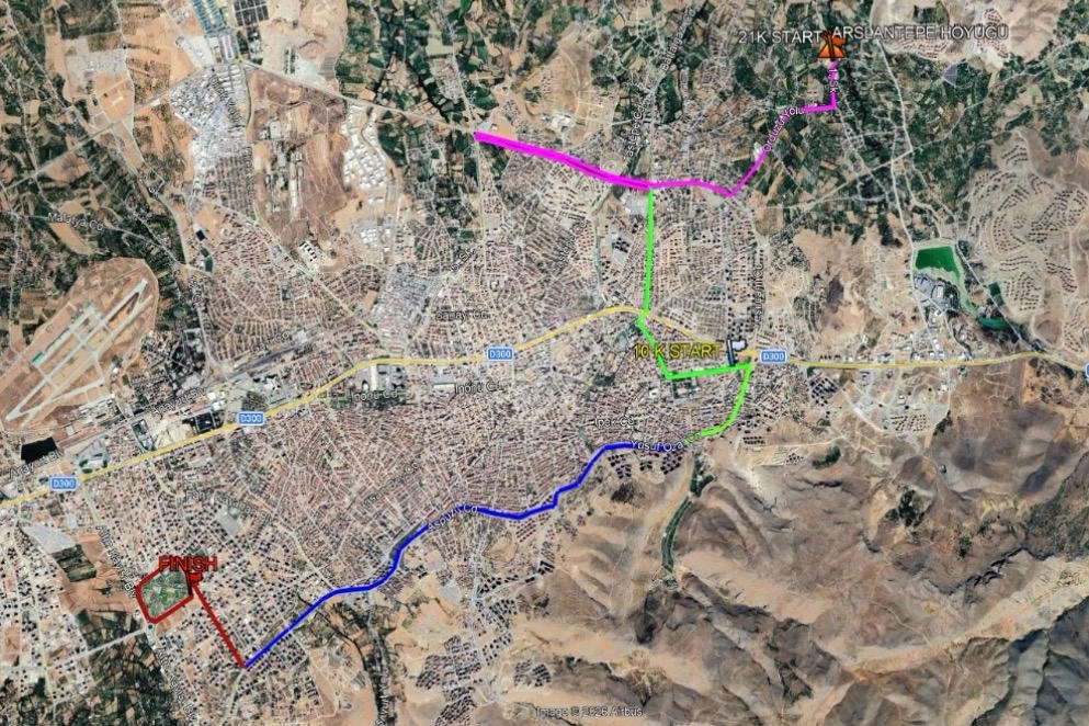 Uluslararası Arslantepe Yarı Maratonu için Malatya'da geri sayım 