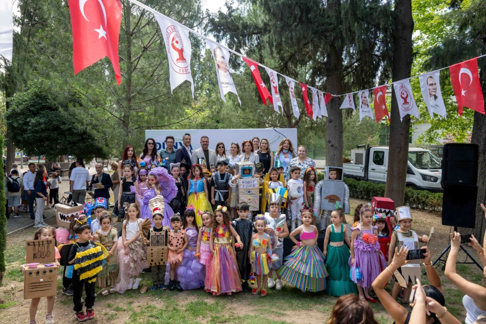 Bornova’nın kalbi çevre için attı 