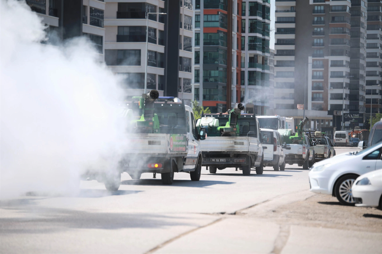 Ankara Keçiören'de 7/24 ilaçlama seferberliği 