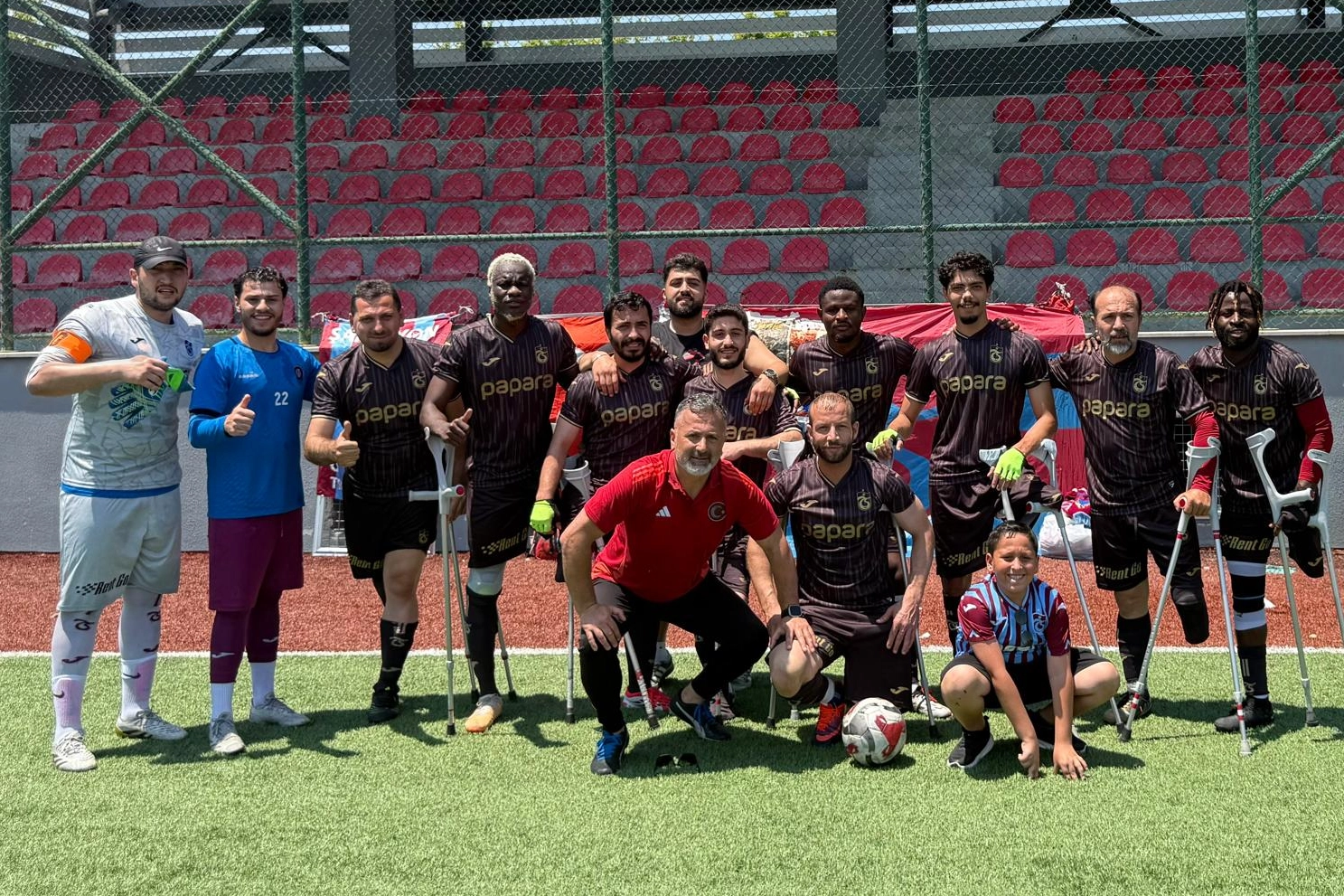 Trabzon Büyükşehir Ampute’den 10 gollü zafer 