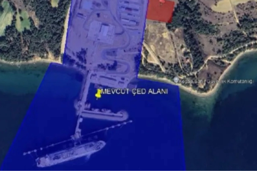 Saros FSRU kara kısmı alan artışına Edirne’den onay 