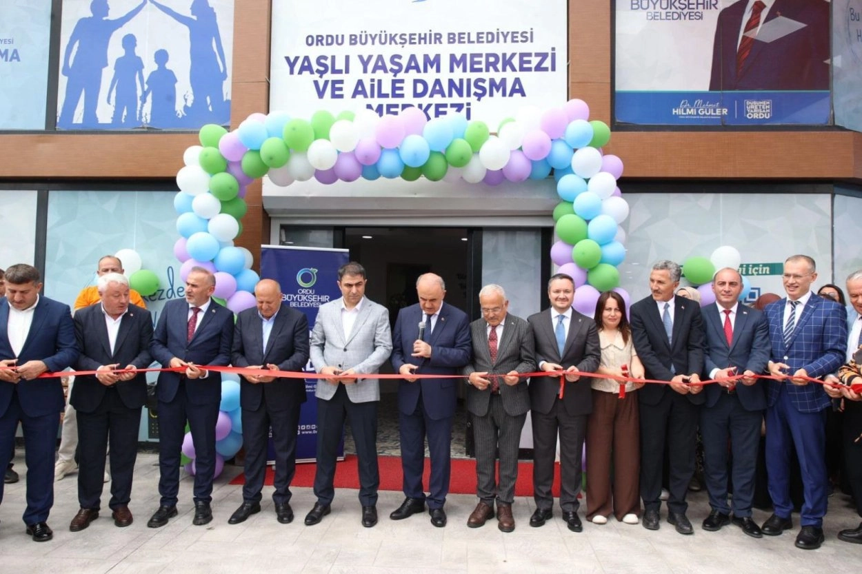 Ordu’da Yaşlı Yaşam Merkezi ve Aile Danışma Merkezi açıldı 
