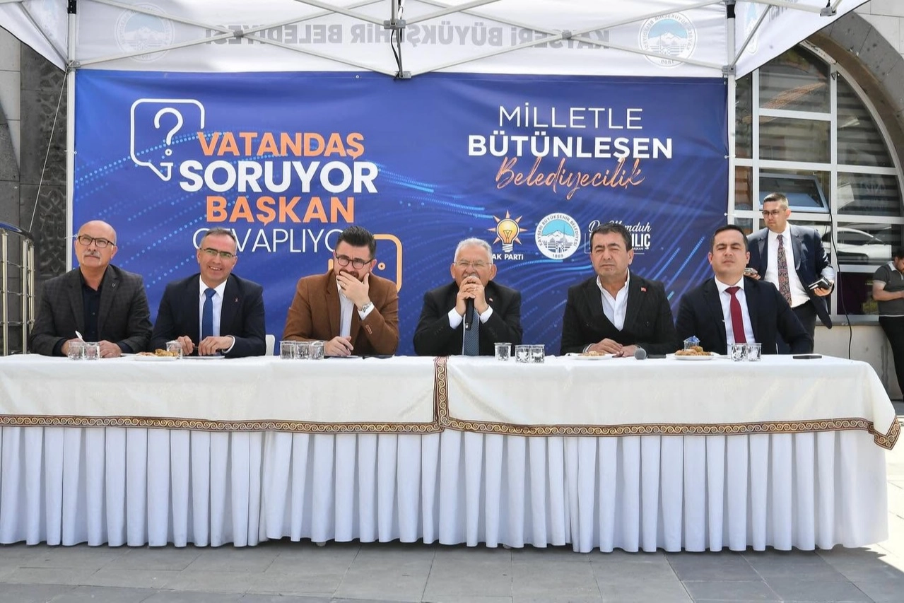 Kayseri Büyükşehir vatandaşın emrinde 