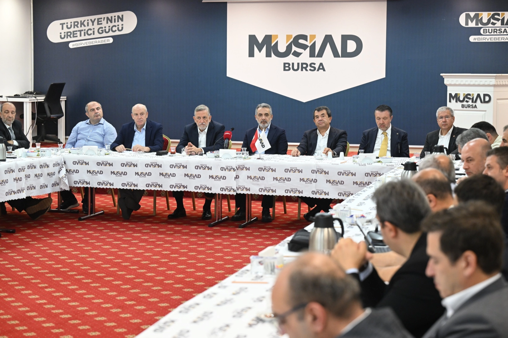 BTSO Başkanı Burkay MÜSİAD yönetimi ile buluştu 