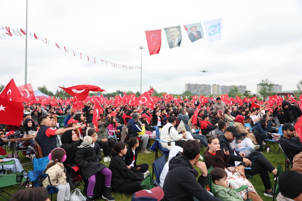 Kayseri, Milli Takım için tek yürek oldu 