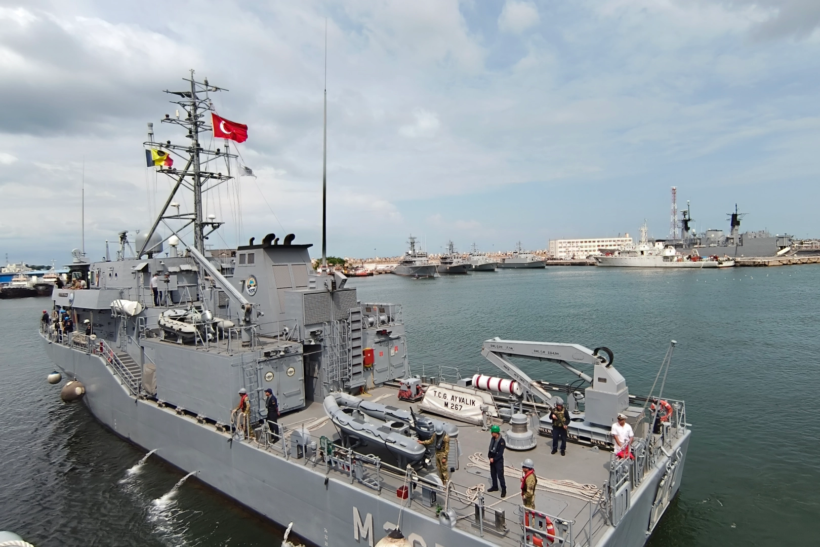 Karadeniz'de mayın tehdidine karşı ortak görev 