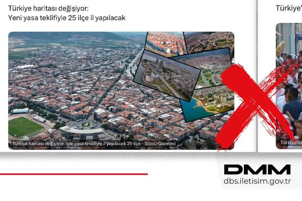İletişim'den açıklama geldi... 25 yeni il kurulacak mı? 