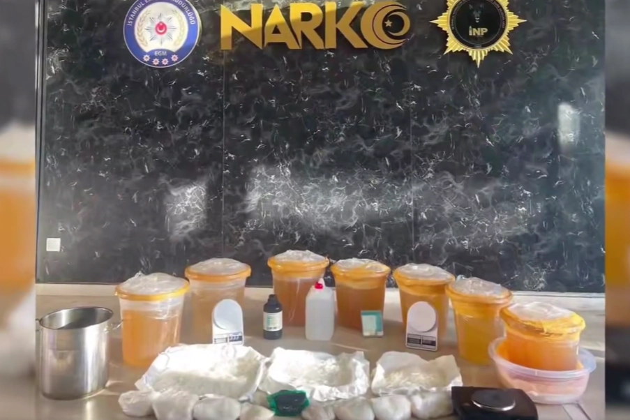 İstanbul Küçükçekmece’de narkotik operasyonu 