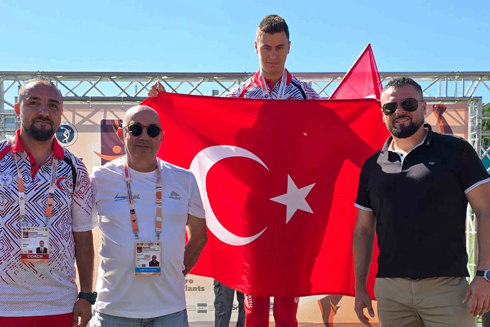 Muhammed Eren Uysal Dünya Şampiyonası’na damga vurdu... 6 altın, 2 dünya rekoru 