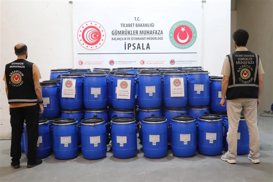 Sınırda dev uyuşturucu operasyonu 