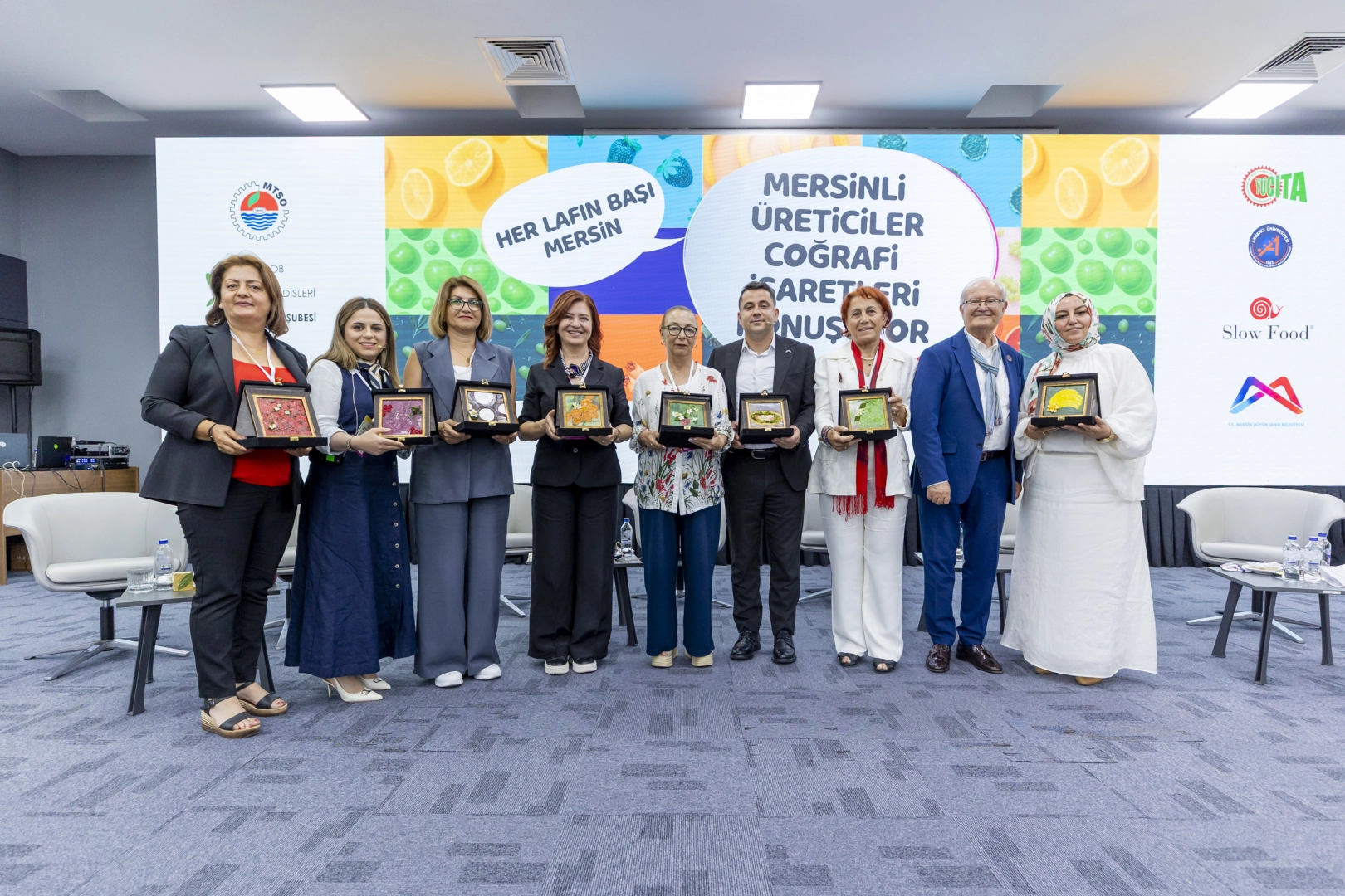 Mersinli üreticiler coğrafi işaretleri konuştu 