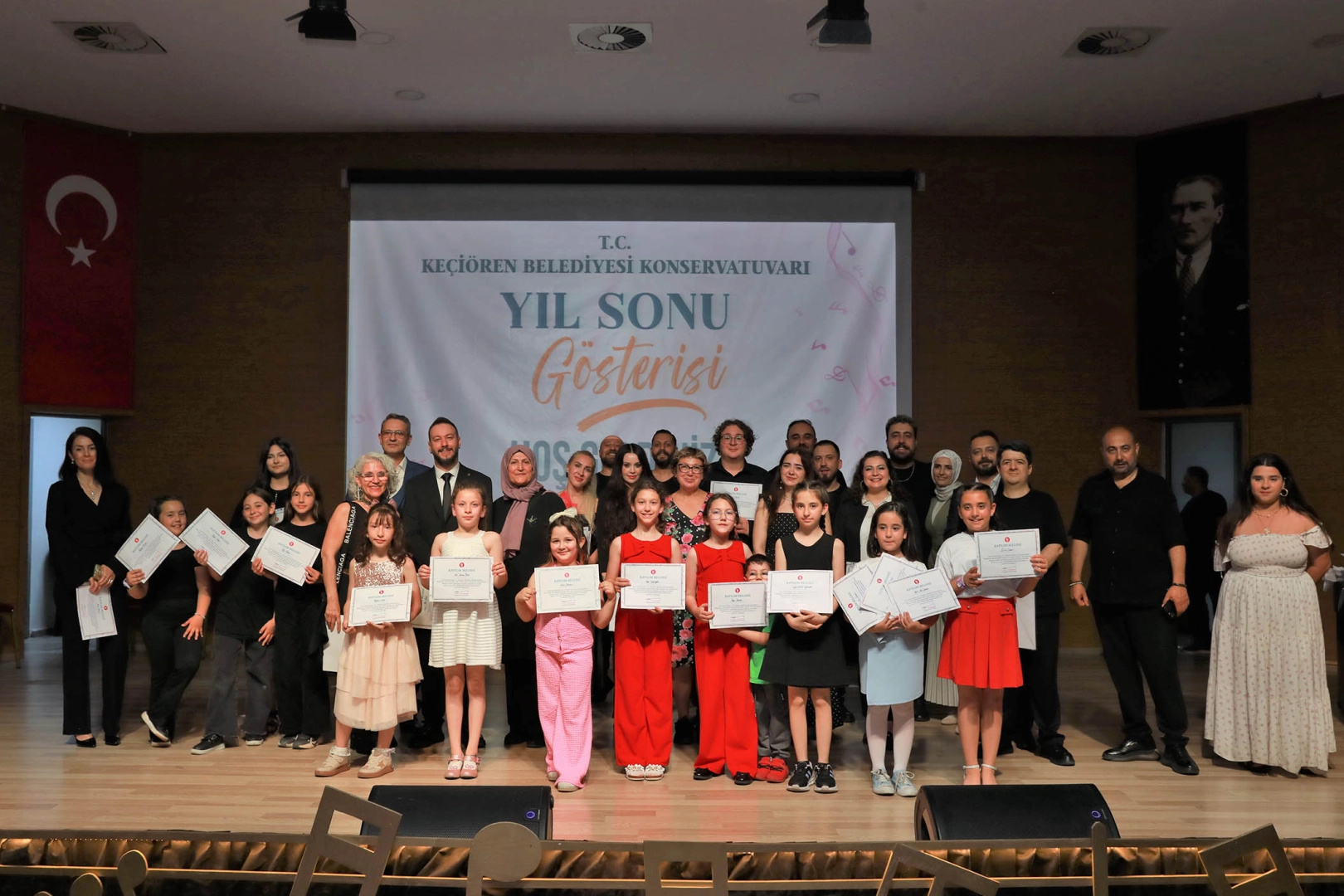 Keçiören Belediyesi Konservatuvarı’ndan yıl sonu konseri 