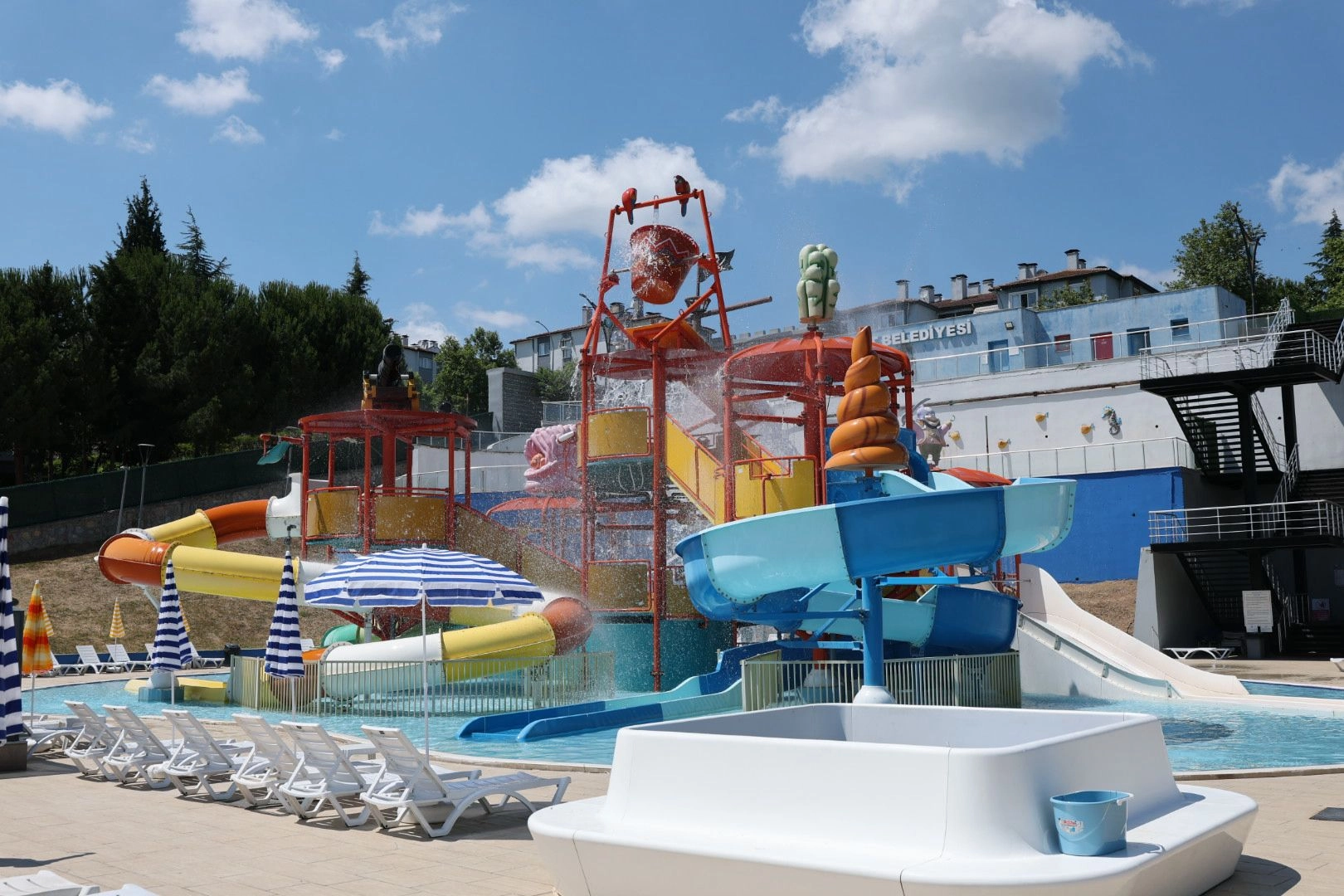 Kocaeli'de İzmit'te Aquaparkı yaz sezonunu açıyor 
