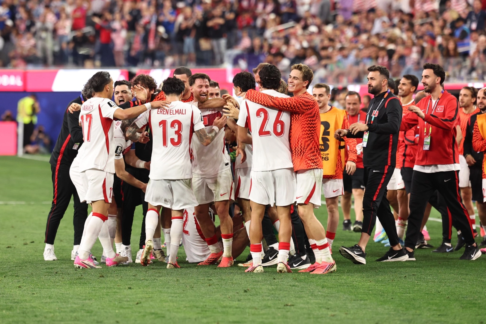 Bizim Çocuklar, ABD'yi 3-2 mağlup etti! Dünya Kupası'na galibiyetle veda etti 