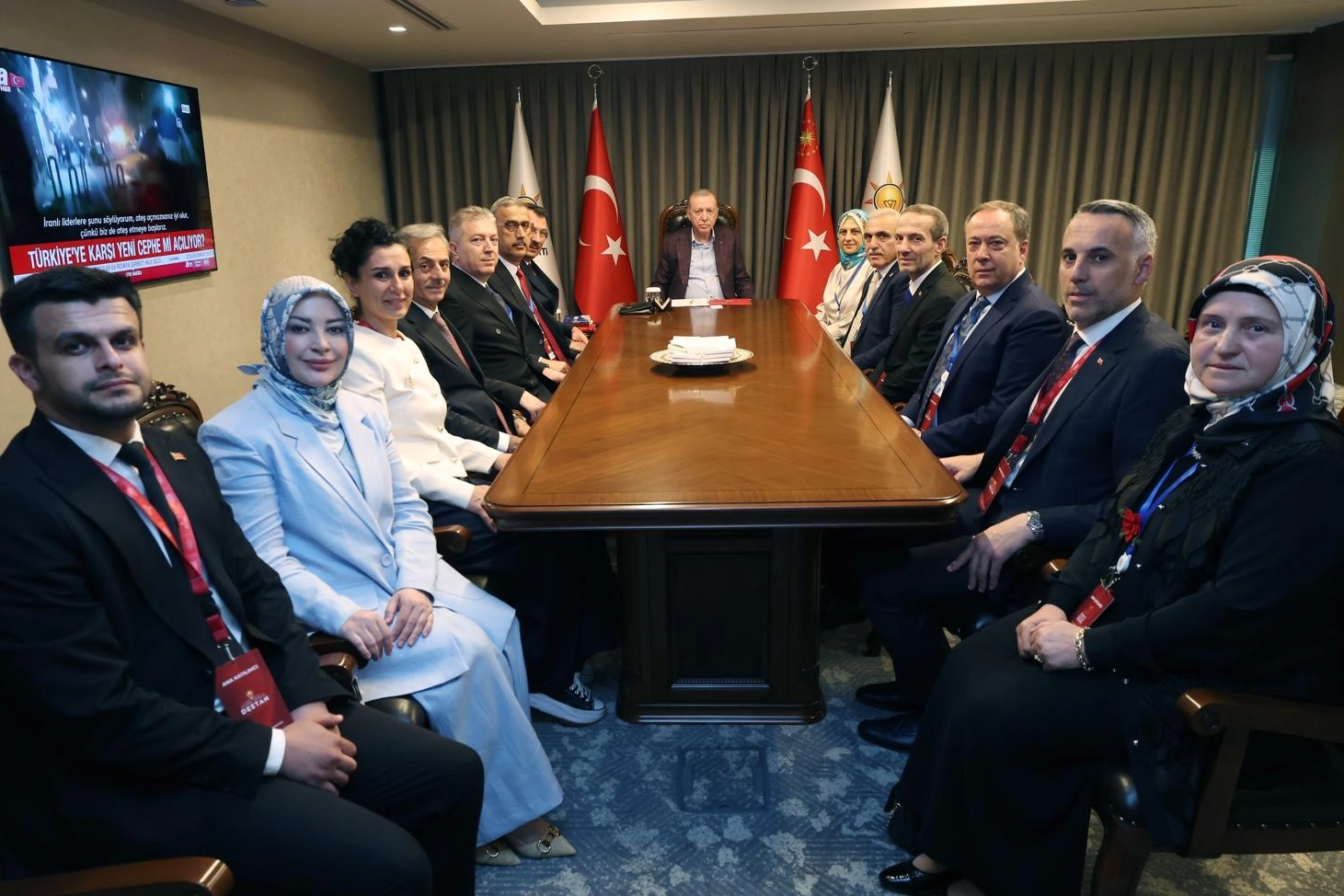 Cumhurbaşkanı Erdoğan, Sakarya heyetini kabul etti 