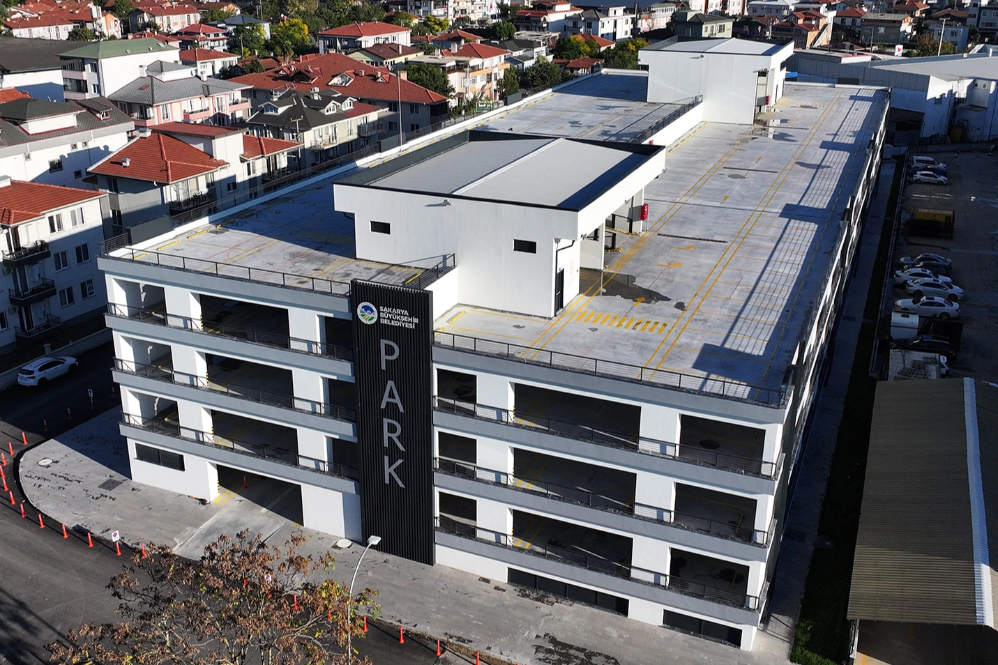 Sakarya'da otopark doluluğu tek tıkla öğrenilebilecek 