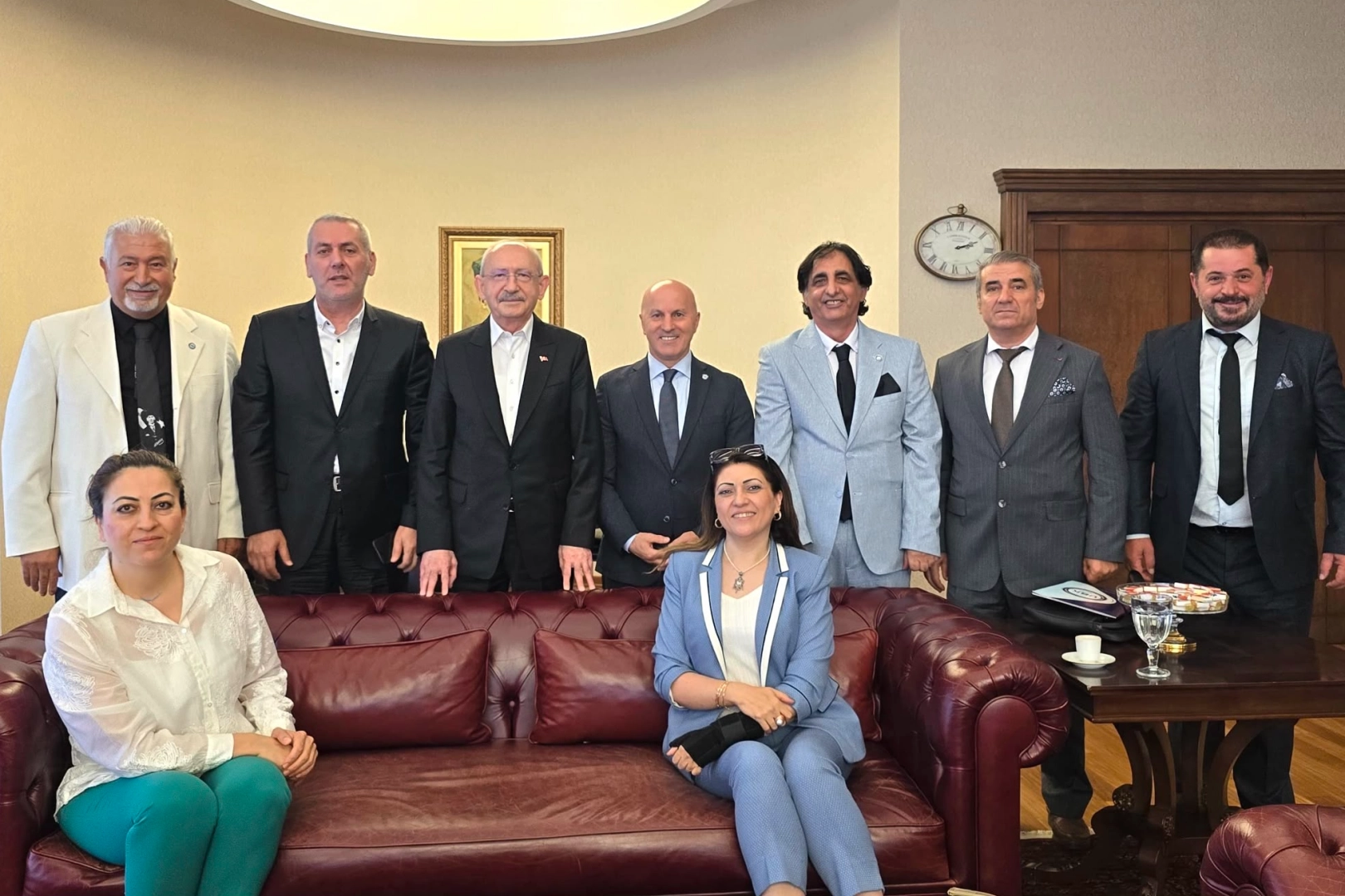 UBK’dan CHP Genel Başkanı Kılıçdaroğlu’na ziyaret 