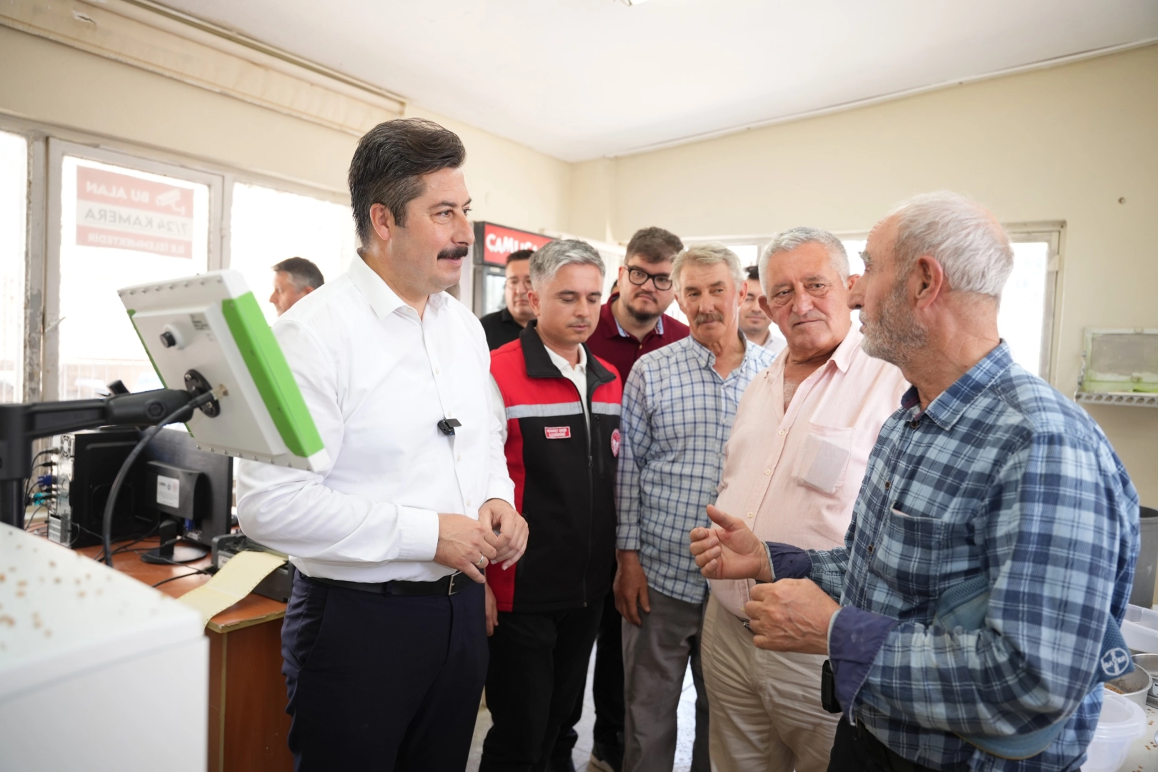 Bursa Yenişehir’de buğday alımları başladı 