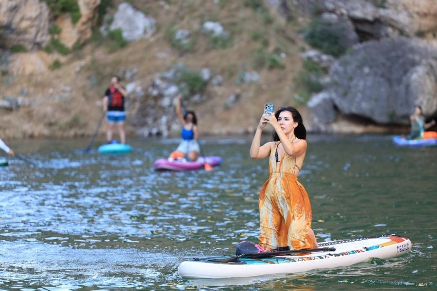 Su sporlarının yeni gözdesi Takoran Vadisi 