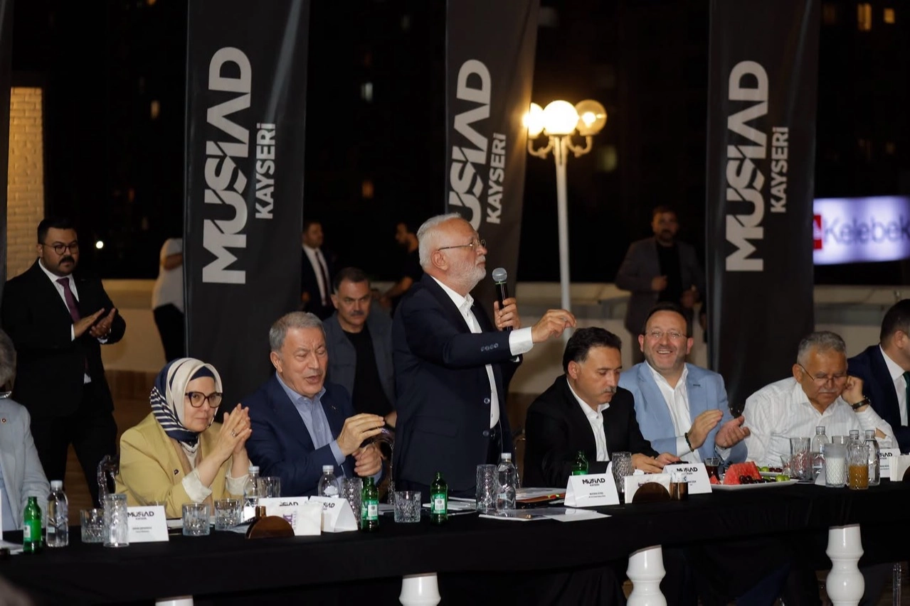 MÜSİAD Kayseri Memduh Büyükkılıç'ı ağırladı 