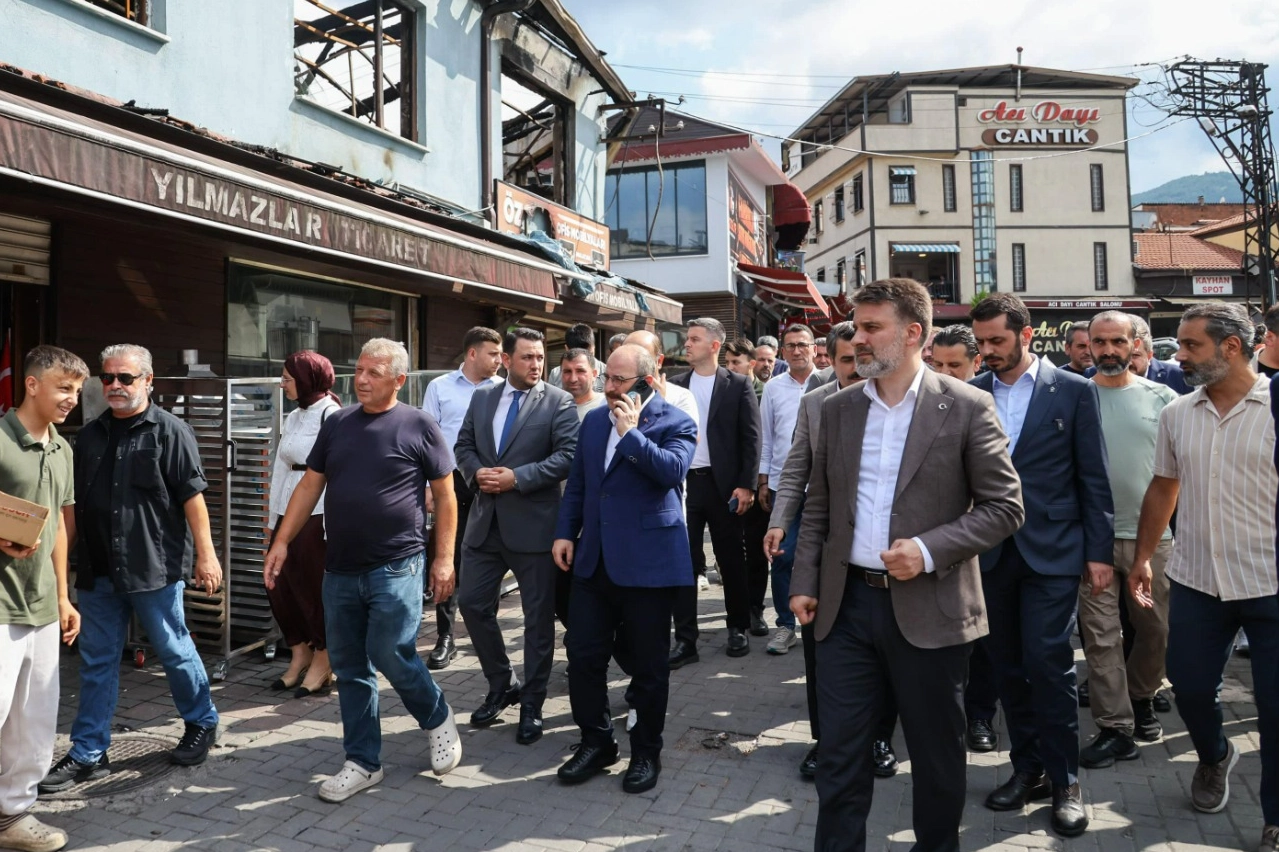 Bursa Kayhan Çarşısı’nda yaralar sarılıyor 