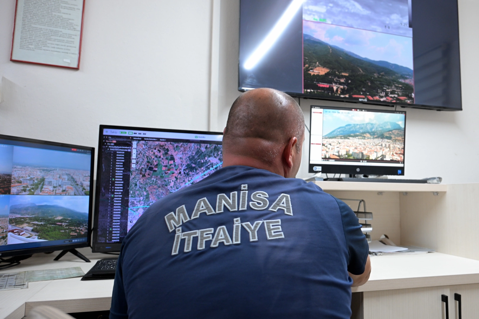 Manisa Büyükşehir’den yangınla mücadelede teknoloji hamlesi 