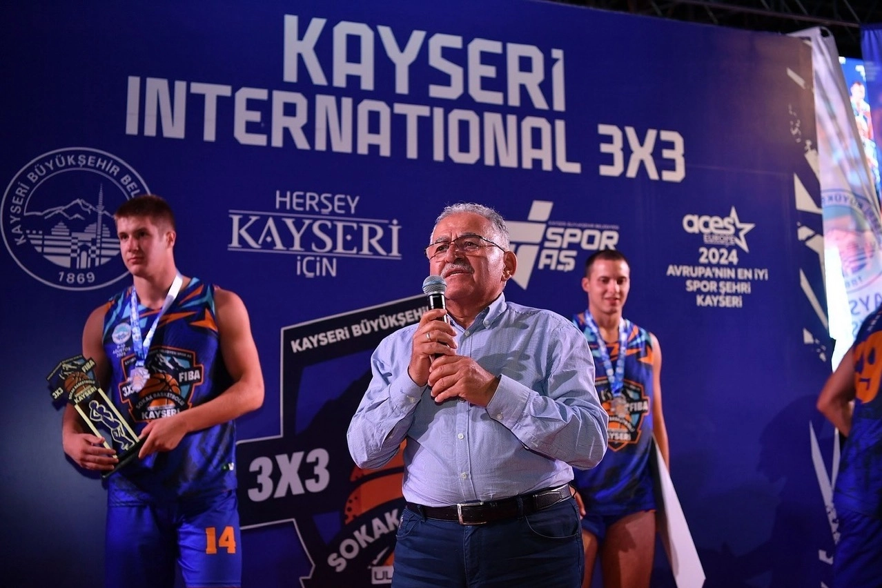 Kayseri'de FIBA 3x3 Lite Quest 2026 Turnuvası heyecanı 