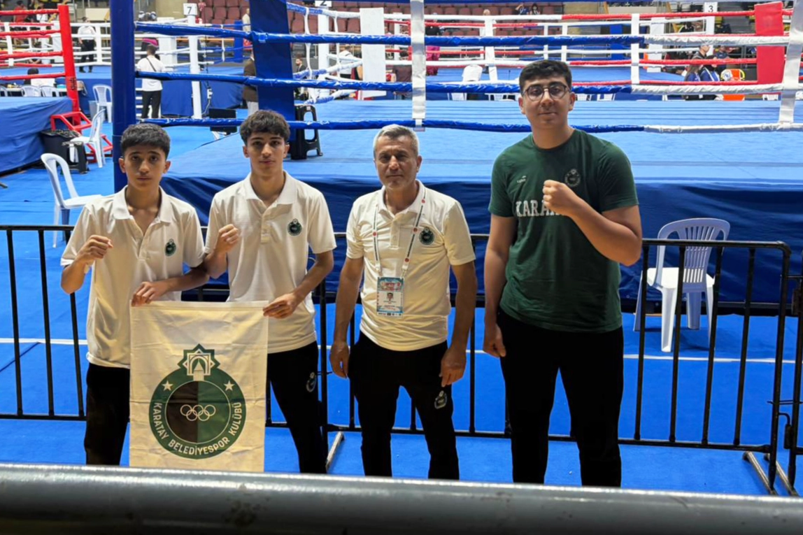 Konya Karatay'da Kick Boks’ta çifte madalya 
