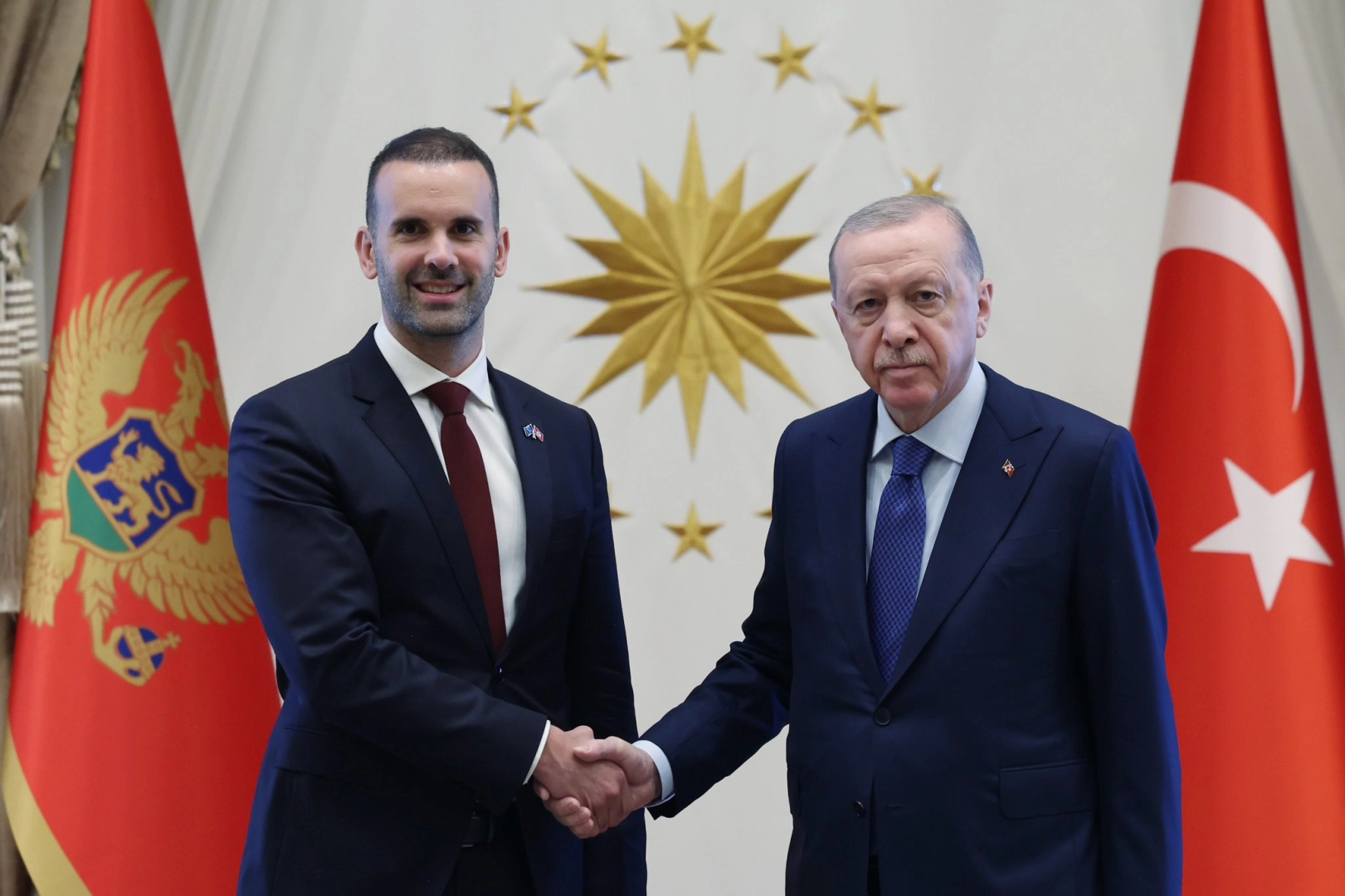 Erdoğan, Karadağ Başbakanı Spajiç’i kabul etti... Türkiye-Karadağ ilişkileri ele alındı 