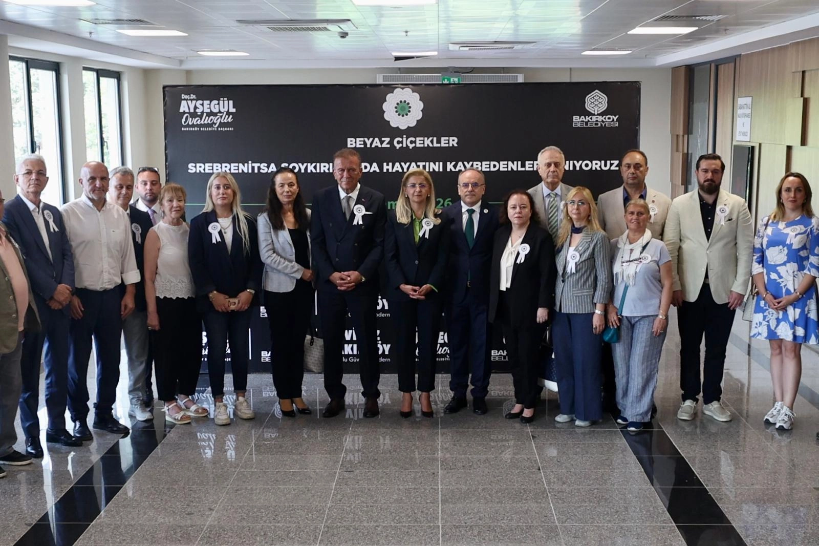 Srebrenitsa Soykırımı'nda katledilenler Bakırköy'de unutulmadı 