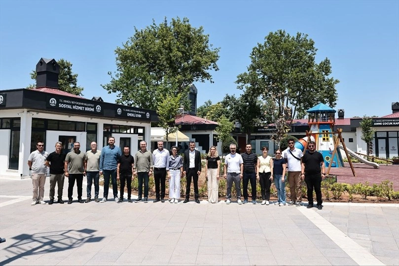 Denizli'de atıl bina sosyal yaşam merkezine dönüştü 