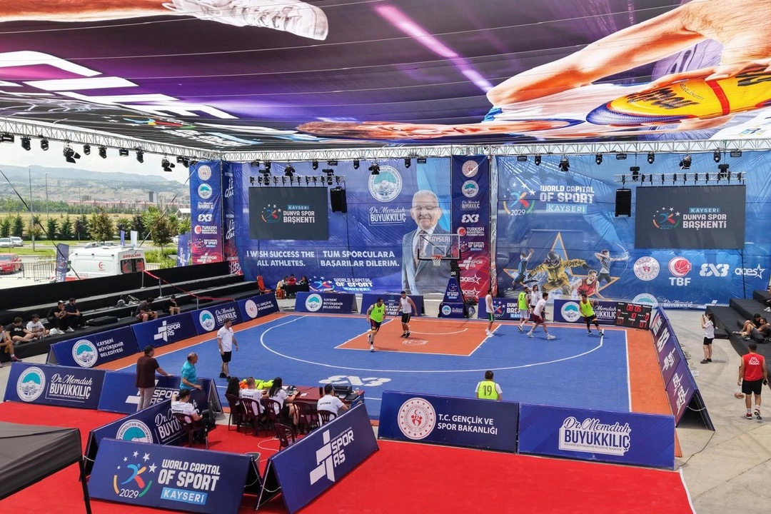 FIBA 3x3 Lite Quest 2026 Kayseri'de başladı 