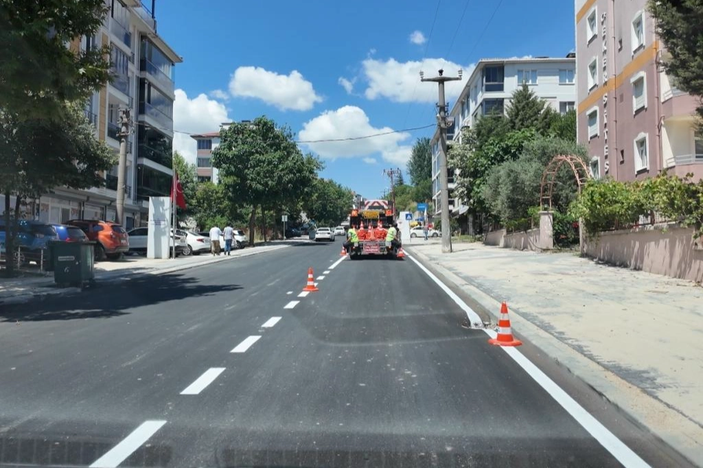 Malkara'da üç cadde yeni yüzüne kavuştu 