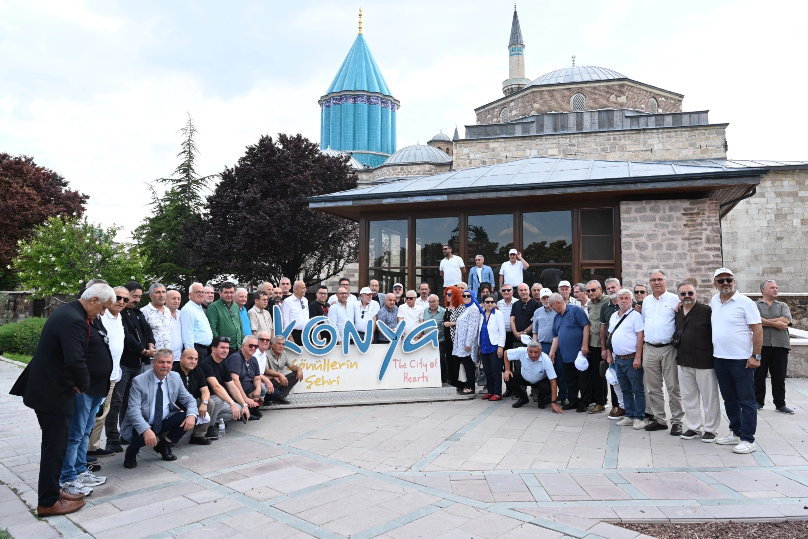 İzmirli STK başkanları ve gazeteciler Konya’ya hayran kaldı 
