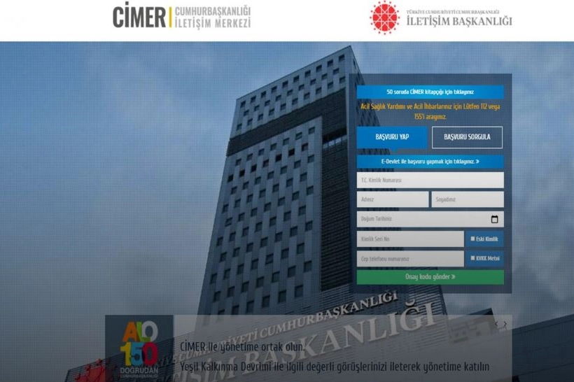 CİMER, yurt dışındaki vatandaşların çağrılarını da çözüyor 