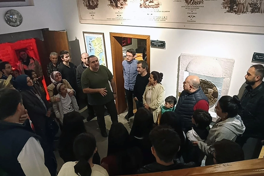 Çanakkale Müzesi ziyaretçisi Kayseri Talas'ın nüfusunu aştı 