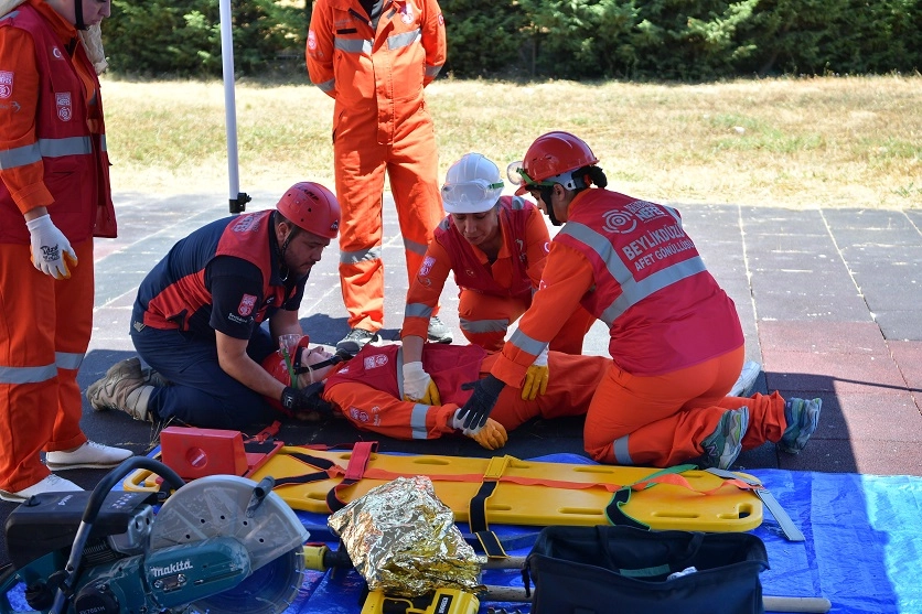 İstanbul Beylikdüzü'nde afet gönüllülerine kapsamlı eğitim 