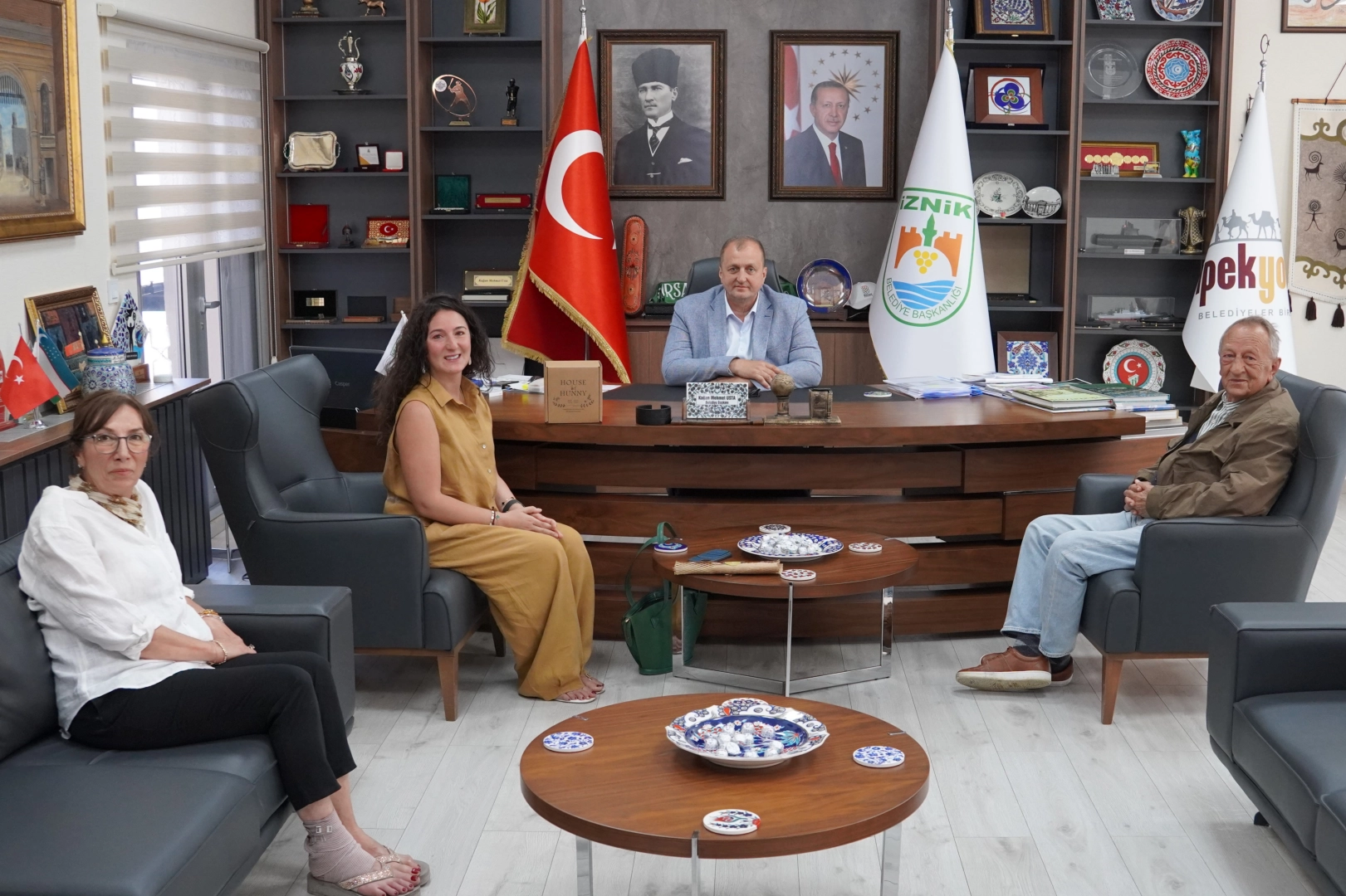 House of Hunny’den Başkan Usta’ya ziyaret 