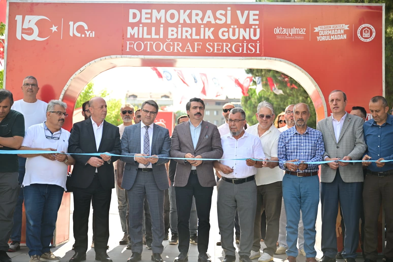 Yıldırım'da 15 Temmuz ruhu fotoğraf sergisiyle yaşatılıyor 