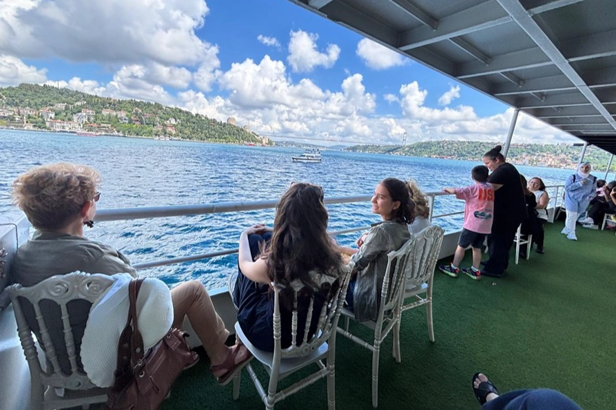 Maltepeli kadınlar, Boğaz’ın tadını çıkardı 