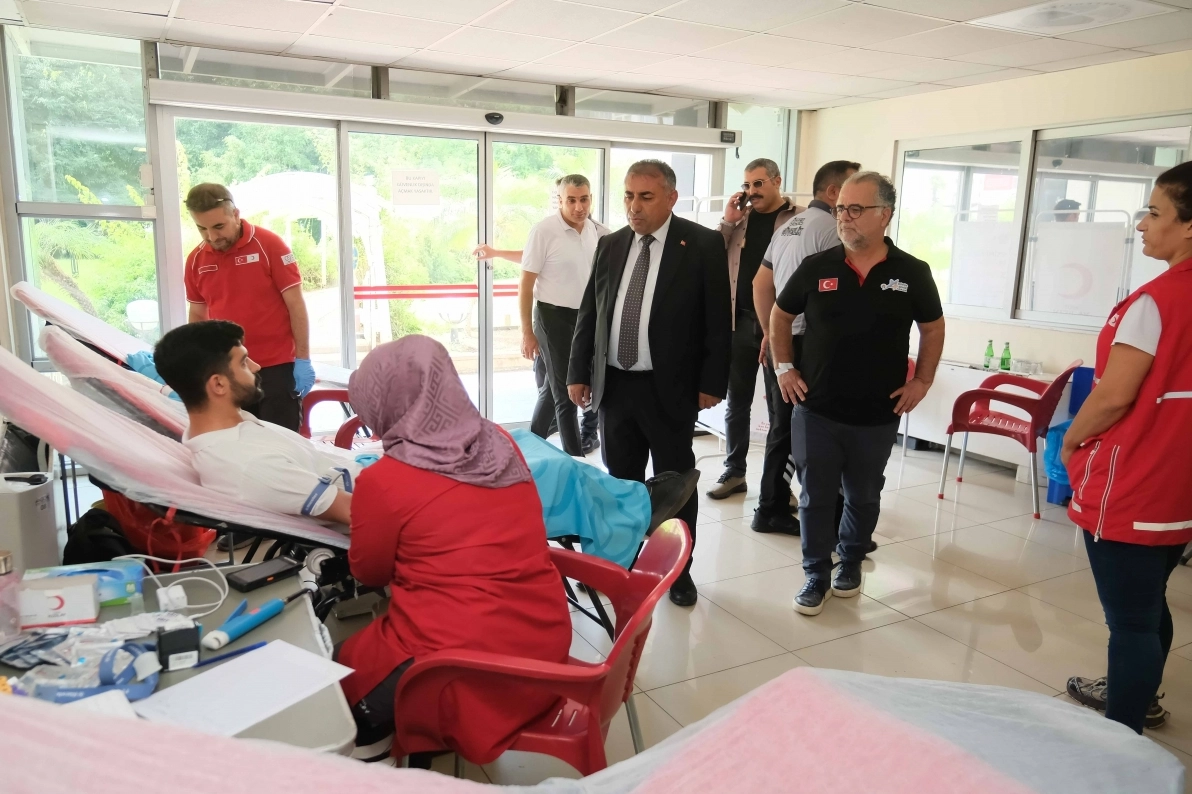 Belediyeden kan bağışı kampanyası 