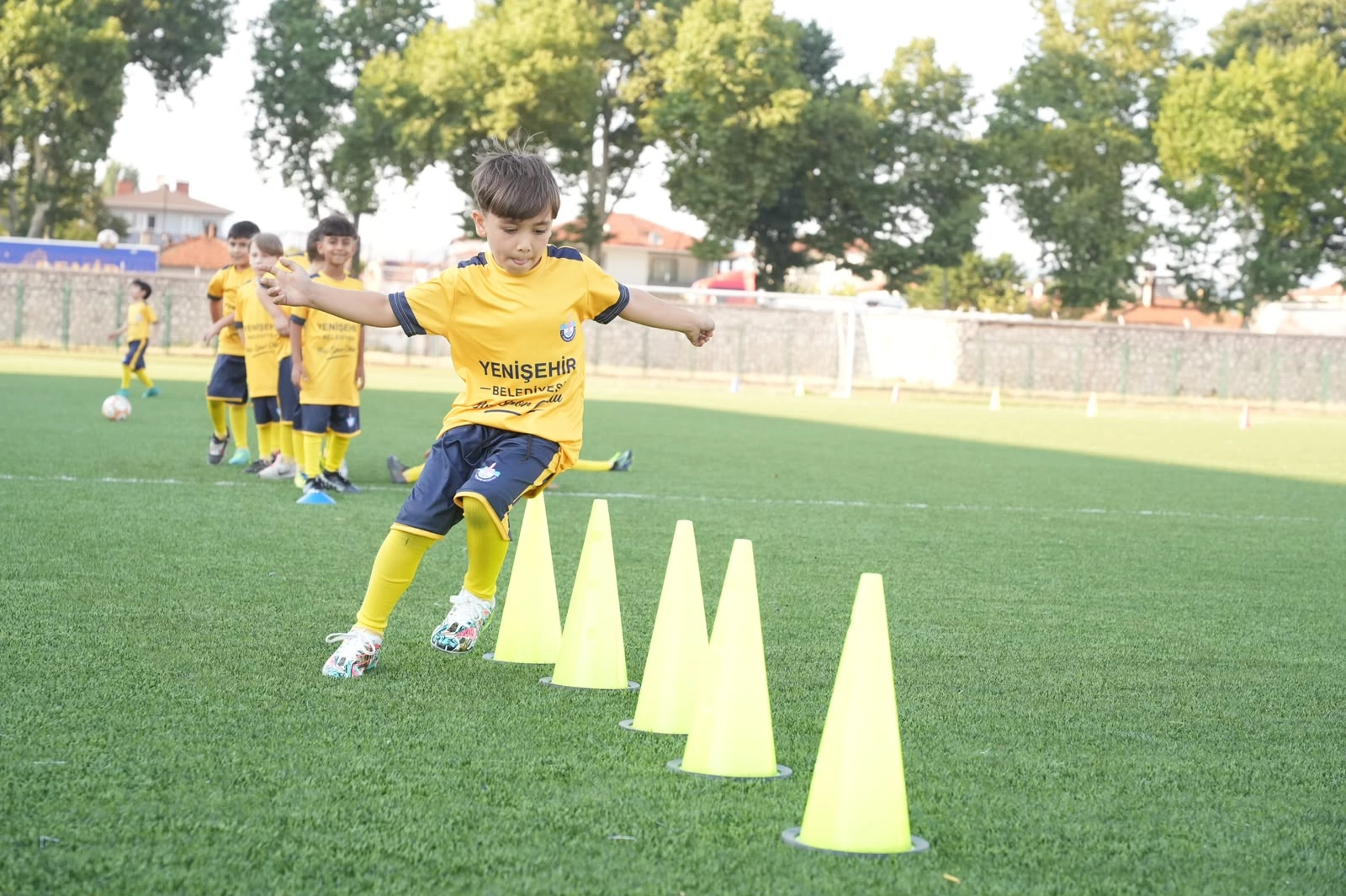 Bursa Yenişehir'de 'yaz spor' heyecanı 