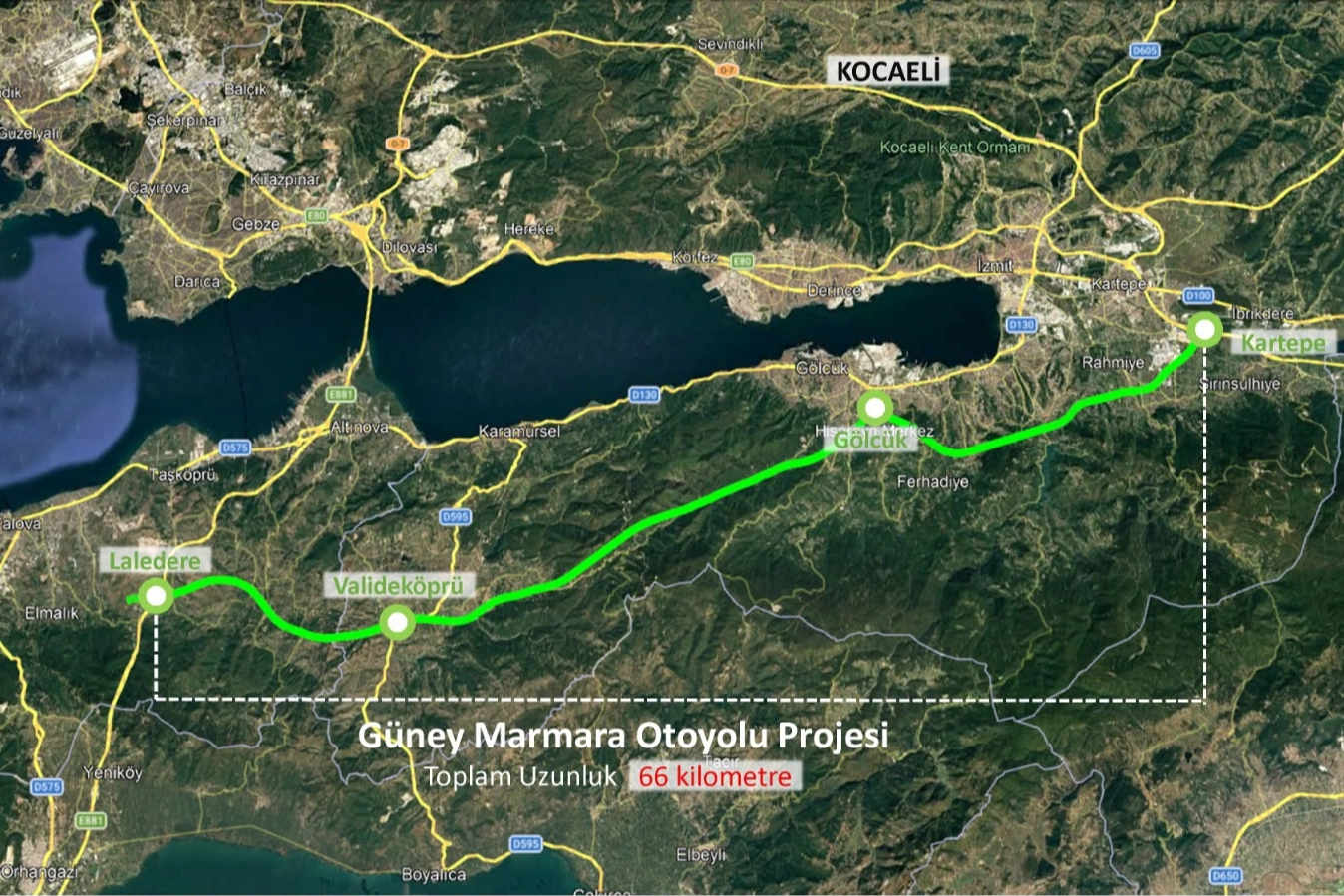 Kocaeli-Yalova Otoyolu’nda kritik eşik aşıldı 