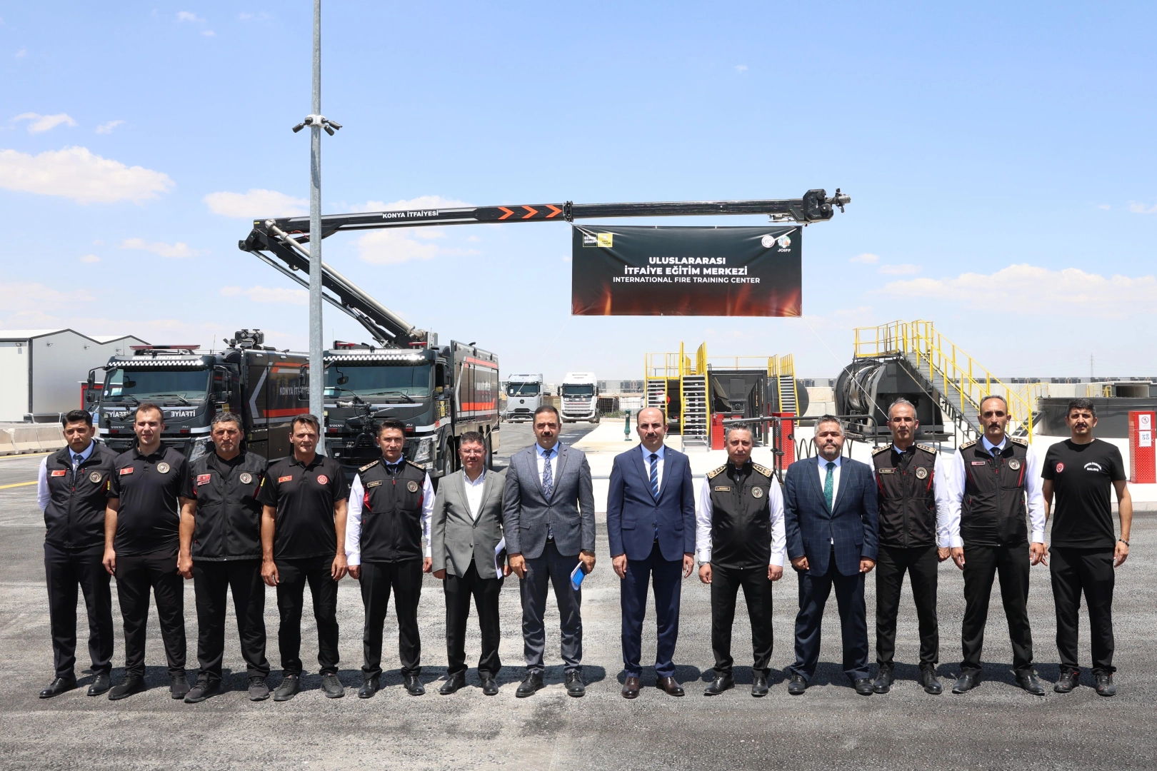 Konya Büyükşehir İtfaiyesi, JOIFF akreditasyonu aldı 