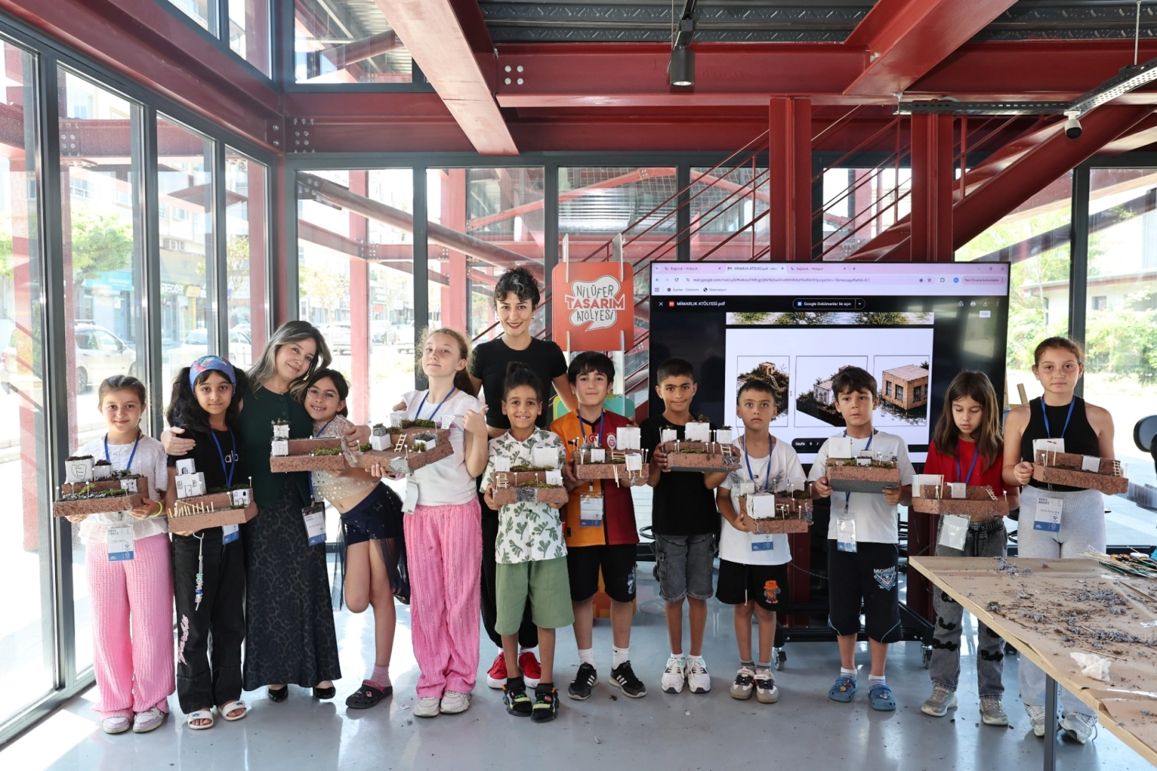 Bursa Nilüfer’in kırsalındaki çocuklar keşfe çıktı 