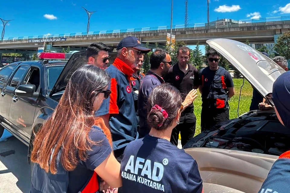 Kocaeli’de AFAD’a ileri sürüş eğitimi 
