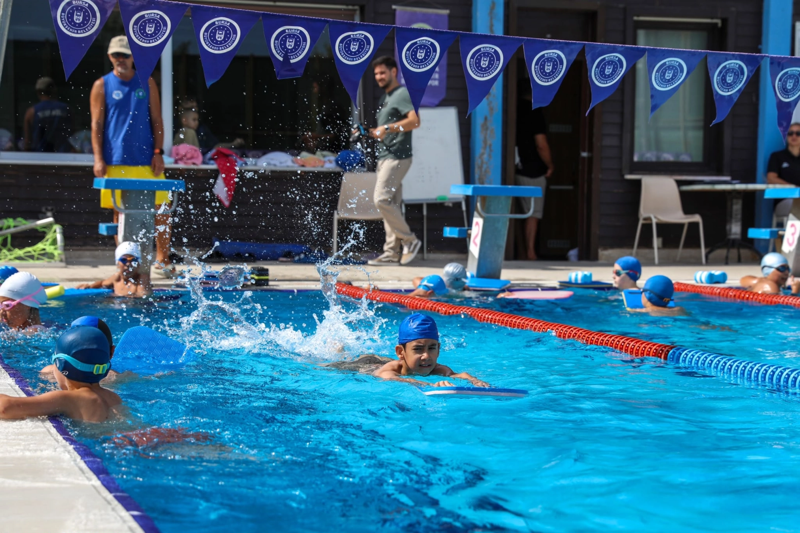 Bursa Yaz Spor Okulları'nda ilk dönem tamamlandı 