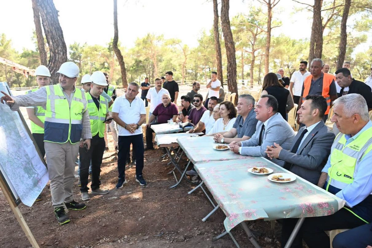 Manisa Gördes’in 22 yıllık içme suyu sorunu çözülüyor 